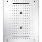 KNB Ciling Mount Shower - Chrome Plated