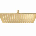 KNB Overhead Shower - Brushed Gold