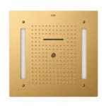 KNB Ciling Mount Shower - Brushed Gold