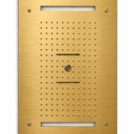 KNB Ciling Mount Shower - Brushed Gold