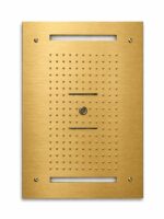 KNB Ciling Mount Shower - Brushed Gold - Image 1