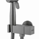 KNB Hand Spray With Angle Valve Square - Gun Grey