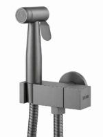 KNB Hand Spray With Angle Valve Square - Gun Grey - Image 1