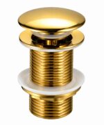 KNB Pop-up Waste - PVD Gold - Image 1