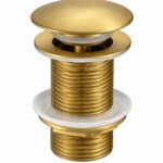 KNB Pop-up Waste - Brushed Gold