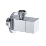 KNB Square Angle Valve - Chrome Plated