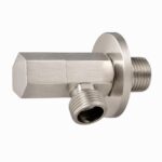 KNB Hexagonal Angle Valve - Brushed Nickel