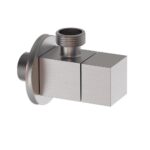 KNB Square Angle Valve - Brushed Nickel