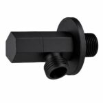KNB Hexagonal Angle Valve - Matt Black