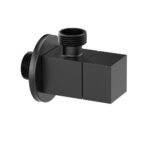KNB Square Angle Valve - Matt Black