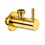 KNB Mini Angle Valve - PVD Gold