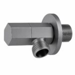 KNB Hexagonal Angle Valve - Gun Grey