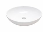 KNB Round Washbasin - White - Image 1