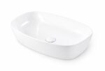 KNB Oval Washbasin - White - Image 1