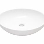 KNB Round Washbasin - White