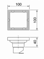 KNB 100 X 100 Mm - Chrome Plated - Image 2