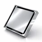 KNB 150 X 150 Mm 4Inches - Chrome Pleated