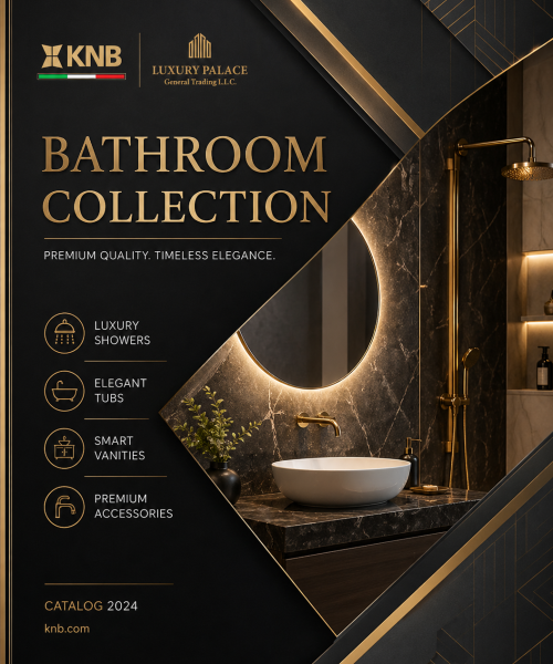 Luxury bathroom collection catalog 2024